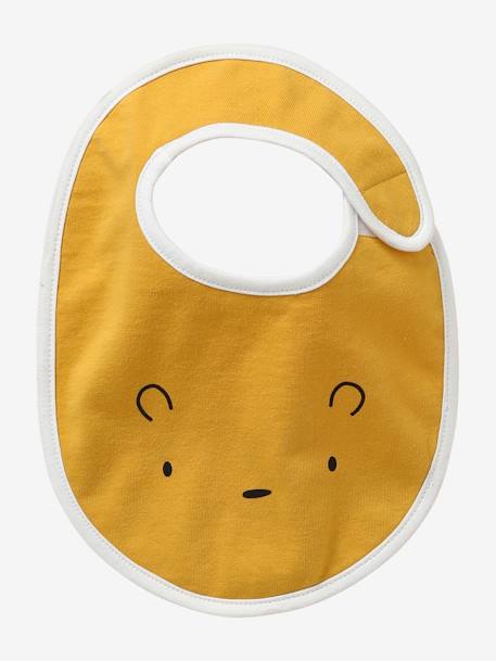 Pack of 5 Animal Bibs for Newborns Light Blue - vertbaudet enfant 