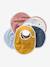 Pack of 5 Animal Bibs for Newborns Light Blue - vertbaudet enfant 