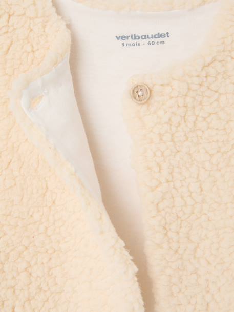 Ensemble dors bien gilet bonnet bébé fille écru - vertbaudet enfant 