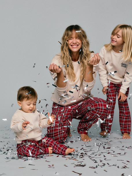 Pyjama bébé noël Capsule Famille rouge - vertbaudet enfant 