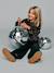 Sequin sweatshirt for girls chocolate - vertbaudet enfant 