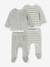 Pack of 2 newborn long-sleeved pyjamas sage green - vertbaudet enfant 