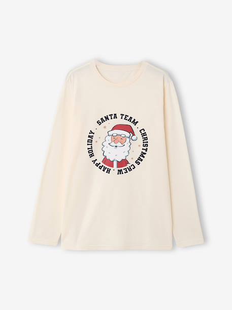 Pyjama homme Capsule Famille écru - vertbaudet enfant 