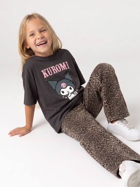 T-shirt for girls by KUROMI anthracite - vertbaudet enfant 