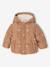 Hooded puffer jacket for baby girls hazel+night blue - vertbaudet enfant 