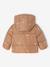 Hooded puffer jacket for baby girls hazel+night blue - vertbaudet enfant 