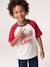 Raglan short-sleeved T-shirt for boys red - vertbaudet enfant 
