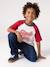 Raglan short-sleeved T-shirt for boys red - vertbaudet enfant 