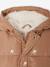 Hooded puffer jacket for baby girls hazel+night blue - vertbaudet enfant 