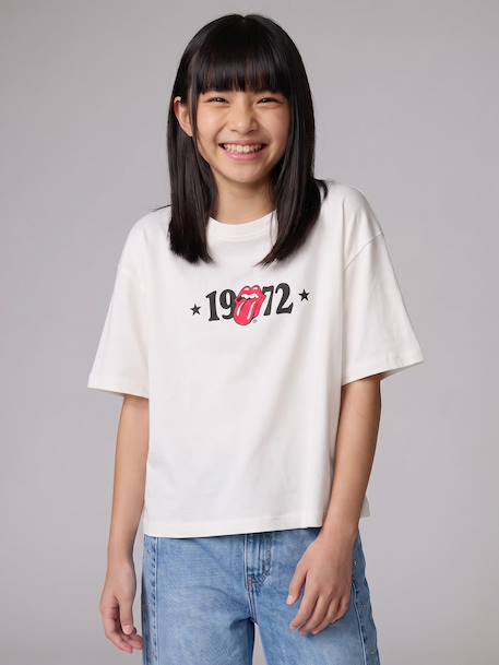 ROLLING STONES T-shirt for girls ecru - vertbaudet enfant 