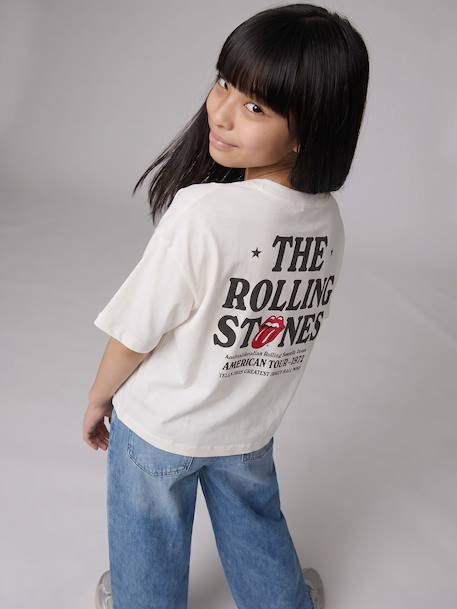 ROLLING STONES T-shirt for girls ecru - vertbaudet enfant 