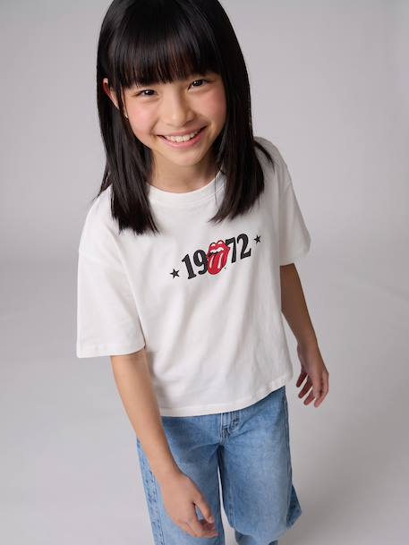 ROLLING STONES T-shirt for girls ecru - vertbaudet enfant 