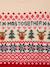 Women's Christmas jumper Family capsule red - vertbaudet enfant 