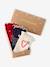 Lot de 3 chaussettes fille noël rouge - vertbaudet enfant 