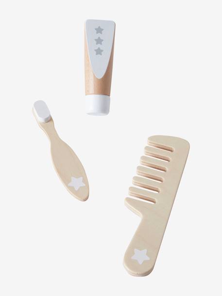 Set accessoires hygiène poupon en bois FSC® blanc - vertbaudet enfant 