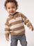 Pull polo bébé garçon taupe - vertbaudet enfant 