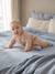 Long-sleeved playsuit for baby beige - vertbaudet enfant 