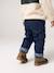 Denim Cargo Trousers for Babies brut denim - vertbaudet enfant 