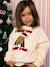 Christmas sweatshirt for girls vanilla - vertbaudet enfant 