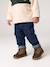 Denim Cargo Trousers for Babies brut denim - vertbaudet enfant 