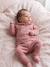 Knitted baby set for baby girls blush - vertbaudet enfant 