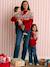Pull de Noël femme Capsule Famille rouge - vertbaudet enfant 