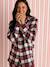 Women's flannel pyjamas Family Capsule red - vertbaudet enfant 