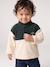 Fleece sweatshirt for baby fir green - vertbaudet enfant 
