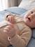 Long-sleeved playsuit for baby beige - vertbaudet enfant 