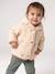 Hooded sherpa coat for baby girls vanilla - vertbaudet enfant 