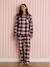 Pyjama femme flanelle Capsule Famille rouge - vertbaudet enfant 