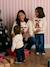 Christmas sweatshirt for girls vanilla - vertbaudet enfant 