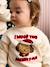 Sweat bébé garçon molleton vanille - vertbaudet enfant 