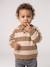 Polo jumper for baby taupe - vertbaudet enfant 