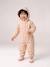 Fleece-lined baby's hooded printed rainsuit old rose+vanilla - vertbaudet enfant 