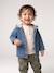 Hooded Denim Shirt for Babies stone - vertbaudet enfant 