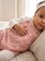4-piece set for baby girls pale pink - vertbaudet enfant 