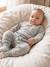 Sweatshirt and trousers set for newborn baby crystal blue - vertbaudet enfant 