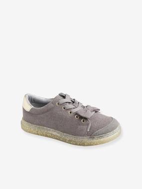 Shoes-Girls Footwear-Trainers-Corduroy Trainers for Girls