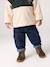 Denim Cargo Trousers for Babies brut denim - vertbaudet enfant 