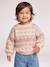 Long-sleeved jumper for baby girls rose - vertbaudet enfant 