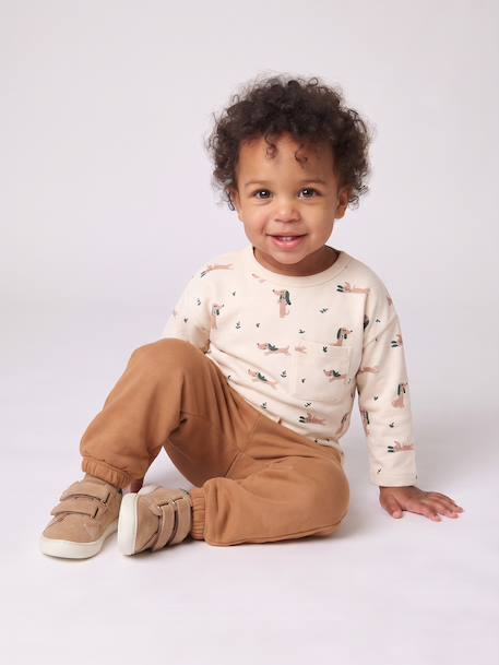 T-shirt and trousers set for baby caramel+green - vertbaudet enfant 