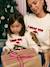 Christmas sweatshirt for girls vanilla - vertbaudet enfant 