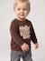 Sweatshirt with long sleeves for baby brown - vertbaudet enfant 
