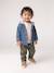 Hooded Denim Shirt for Babies stone - vertbaudet enfant 