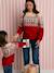 Women's Christmas jumper Family capsule red - vertbaudet enfant 
