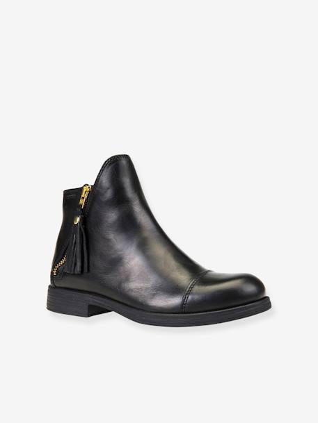 Boots for Girls, Agata C by GEOX® Black - vertbaudet enfant 