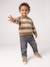 Pull polo bébé garçon taupe - vertbaudet enfant 