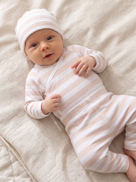 4-piece set for baby marl beige - vertbaudet enfant 
