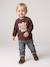 Sweatshirt with long sleeves for baby brown - vertbaudet enfant 